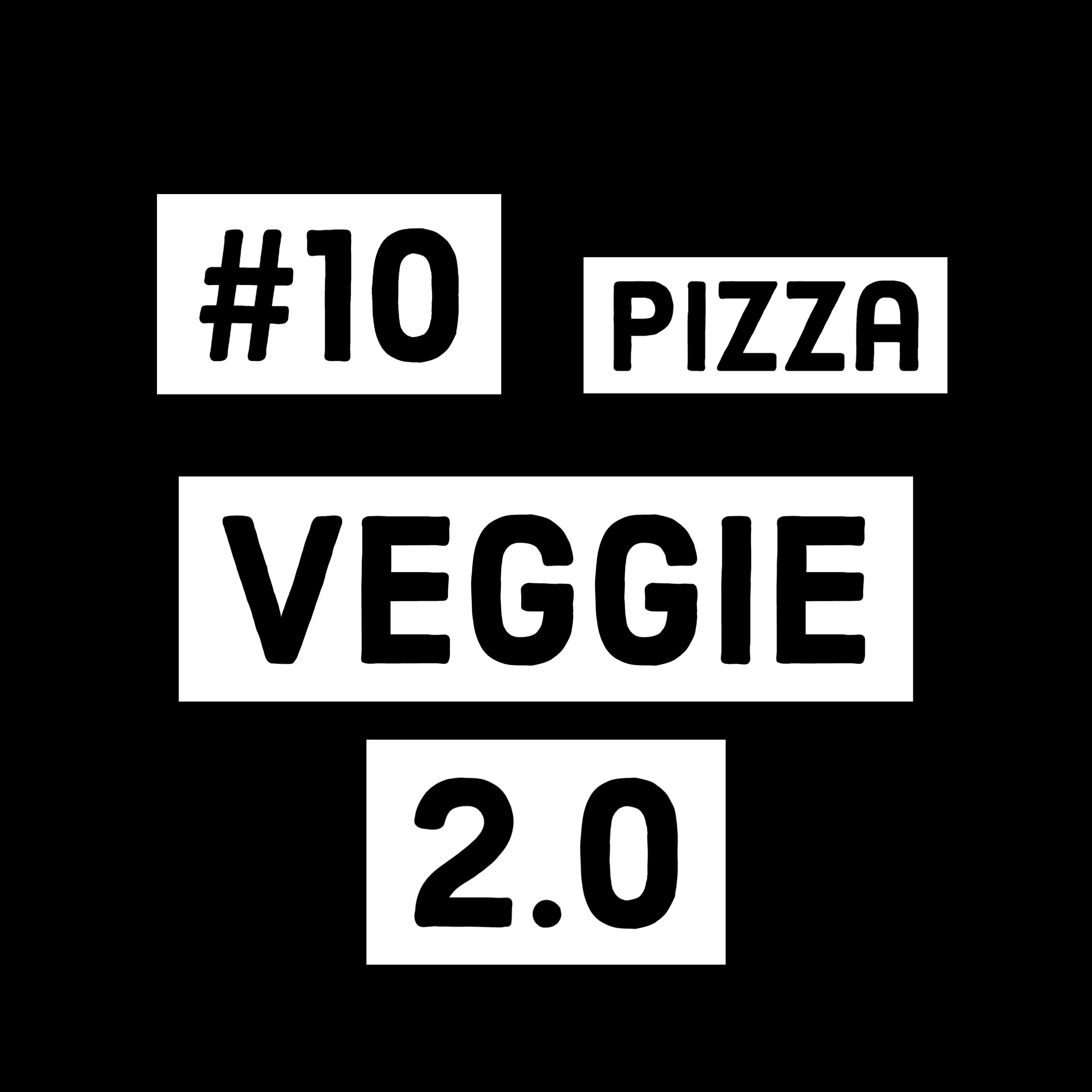 10 Veggie 2.0 14" Fiore's Pizza & Grinders
