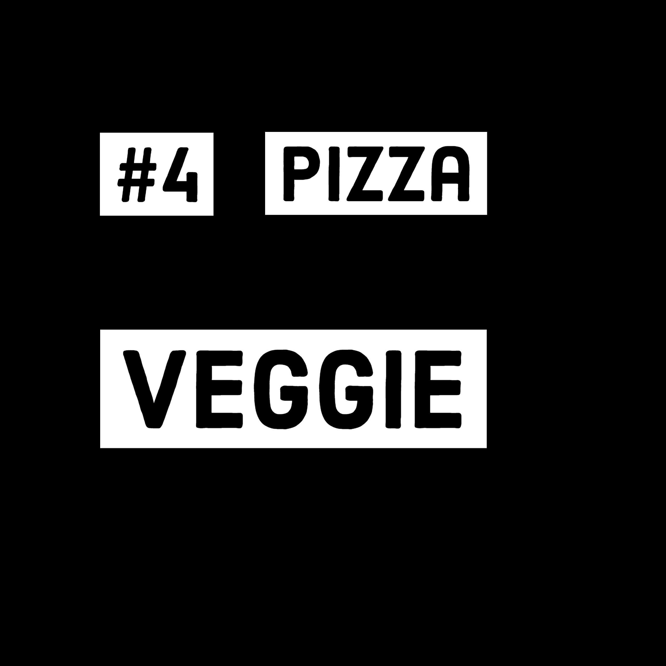 #04 Veggie Pizza 16